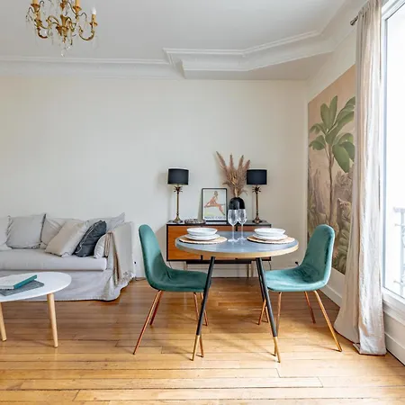 Apartmán Near Eiffel Tower 1br 4p Charming *