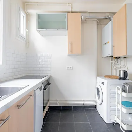 Apartmán Near Eiffel Tower 1br 4p Charming *