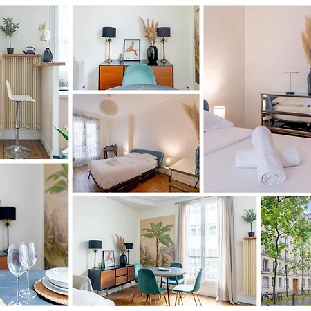 Near Eiffel Tower 1br 4p Charming Apartmán *